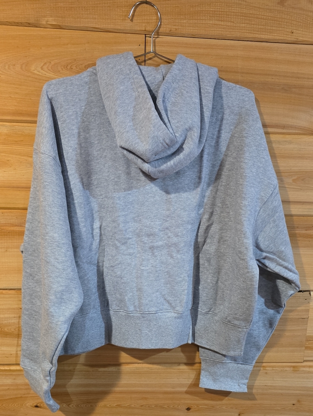 VS PINK Campus Fleece Shrunken Full-Zip Hoodie Sz XL NWT - Picture 5 of 8